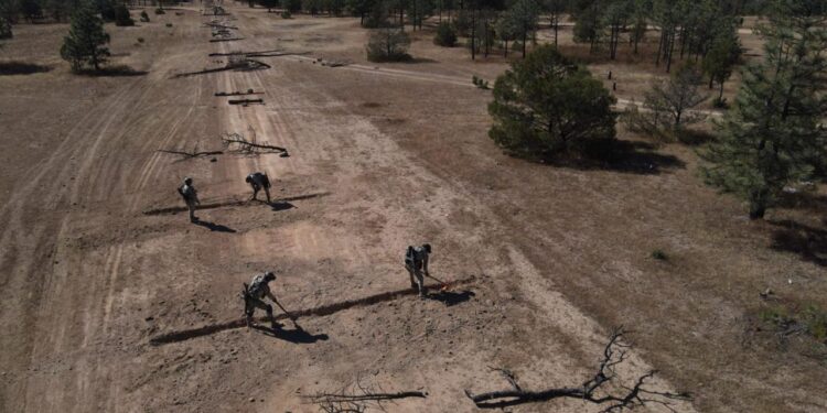Destruyen pista de aterrizaje clandestina en Guachochi