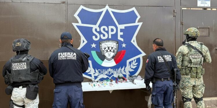 Realiza SSPE revisión extraordinaria en el Cereso Estatal No. 4 de Parral