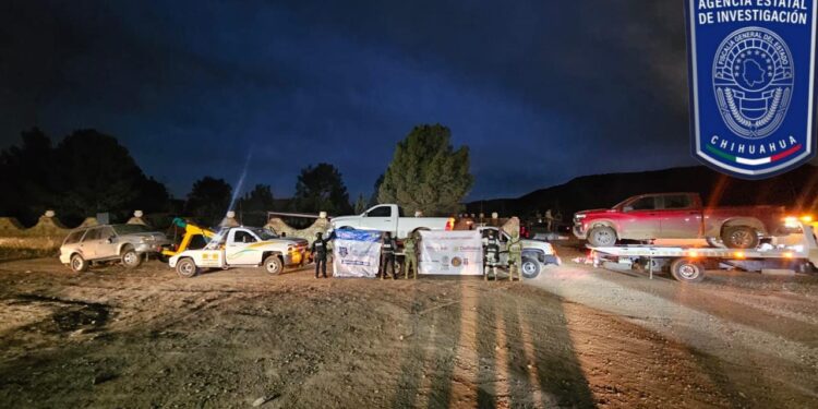 Asegura Célula BOI una pick up robada y otras dos blindadas en Santa Bárbara