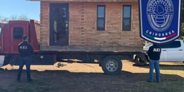 Recupera FGE en cateo cabaña robada en Parral