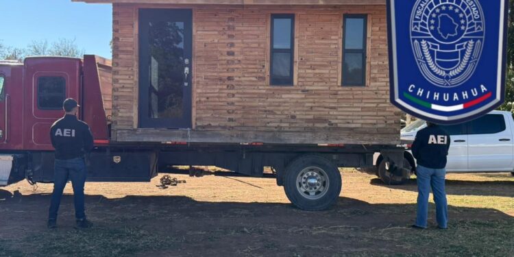 Recupera FGE en cateo cabaña robada en Parral