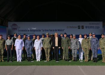 Inauguran exposición militar “La Gran Fuerza de México”