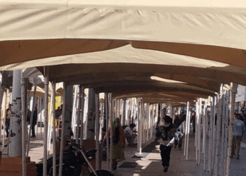 Comerciantes inconformes por carpas en Buen Fin