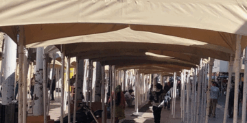 Comerciantes inconformes por carpas en Buen Fin