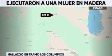 Hallan a mujer asesinada en carretera Madera-Año de Hidalgo