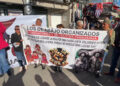 Se manifiestan grupos afines a Morena contra la Ley de Ingresos 2026