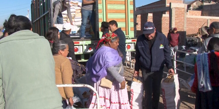 Arranca entrega de apoyos invernales en Cuauhtémoc