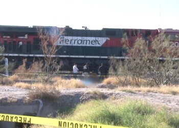 Hombre muere arrollado por tren en Delicias