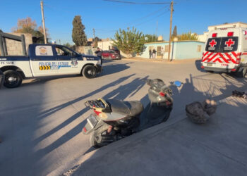 Adulta mayor resulta lesionada tras accidente en colonia CDP