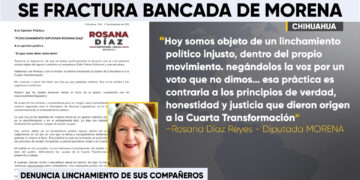 Rosana Díaz responde a acusaciones de traición