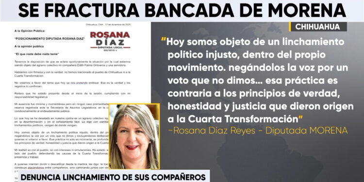 Rosana Díaz responde a acusaciones de traición