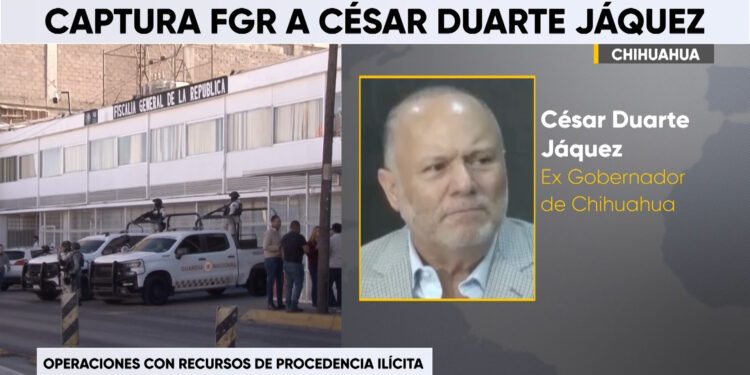 Así se dio la nueva detención de César Duarte