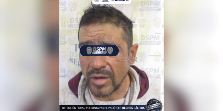 Sujeto detenido por robar cableado de Telmex