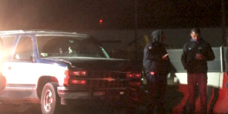 Accidente vial entre dos autos en el Corredor Comercial de Cuauhtémoc