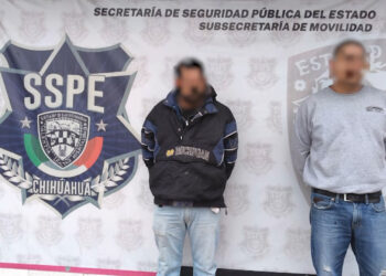 Detienen a dos hombres con pick-up robada en el periférico de la Juventud