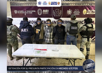 Detienen a tres personas por narcomenudeo en San Jorge
