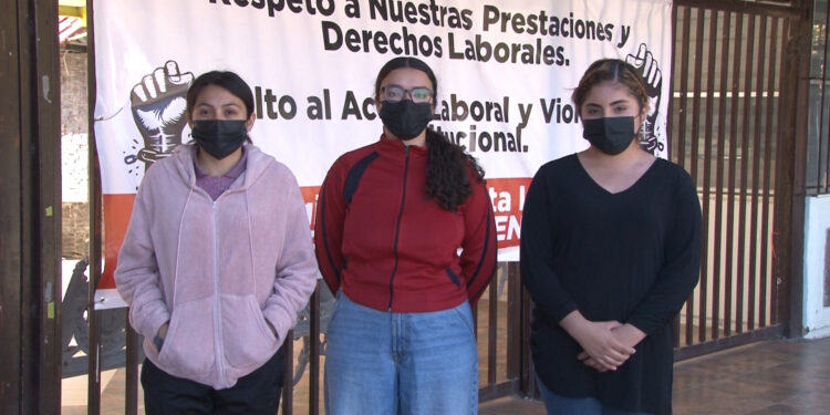 Estudiantes de Saucillo toman la Normal Rural por becas atrasadas