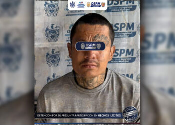 Acusado de robar en patios de un centro comercial es detenido y le encuentran droga