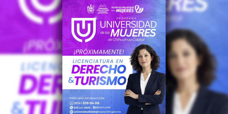 Amplían programa Universidad de las Mujeres con carreras de Derecho y Turismo