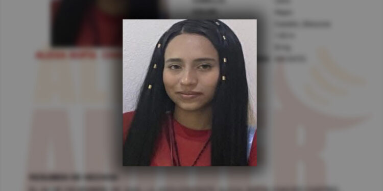 Solicitan apoyo para localizar a Alexa Sofía Chavez Castro