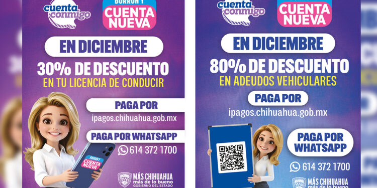 Invita Secretaría de Hacienda a aprovechar descuentos de Borrón y Cuenta Nueva en diciembre