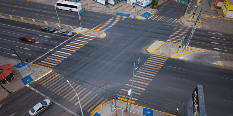 Inauguran cruce seguro en Zaragoza y Tecnológico