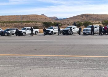 Operativo para prevenir robos en la carretera Chihuahua-Parral