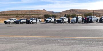 Operativo para prevenir robos en la carretera Chihuahua-Parral