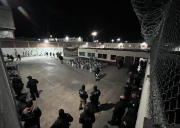 Operativo en el Cereso de Aquiles Serdán asegura objetos prohibidos