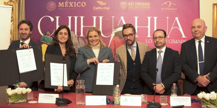Chihuahua promueve turismo e inversiones en Italia