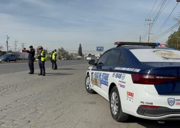 Refuerzan seguridad vial en Chihuahua durante Navidad