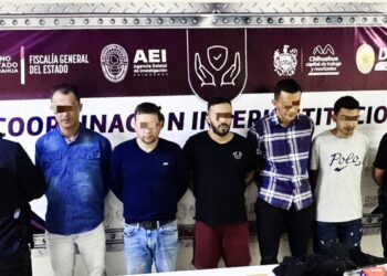 Cinco detenidos acusados de robo y secuestro exprés en el Fracc. Hacienda de Santa Fe