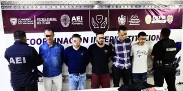 Cinco detenidos acusados de robo y secuestro exprés en el Fracc. Hacienda de Santa Fe