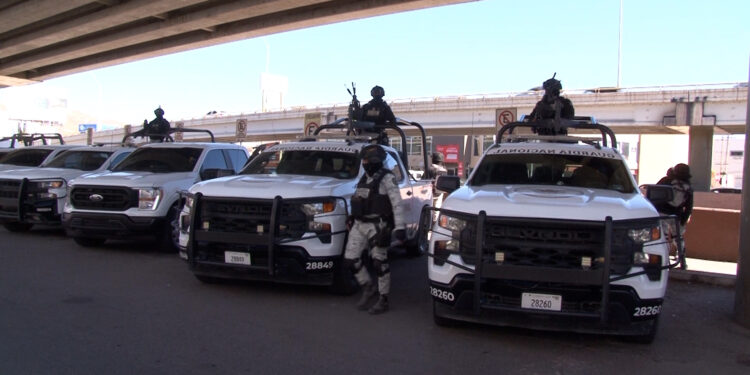 Refuerzan seguridad en la FGE tras traslado de detenidos en Aldama