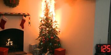 ¡Evita incendios! Recomendaciones para un árbol de Navidad seguro