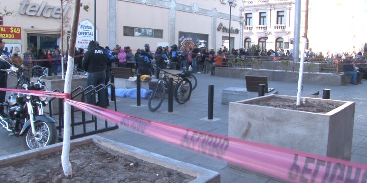 Fallece por infarto en el centro de la ciudad