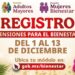 Anuncian fechas de registro para los programas Adultos Mayores y Mujeres del Bienestar