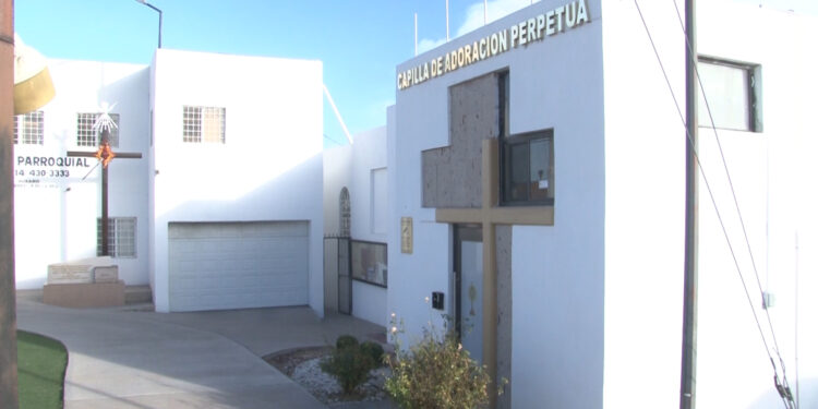 Conmemoran 10 años de la capilla de adoración perpetua