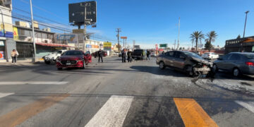 Choque múltiple causa daños y congestión en la Zarco