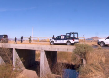 Osamenta encontrada bajo puente en Cuauhtémoc