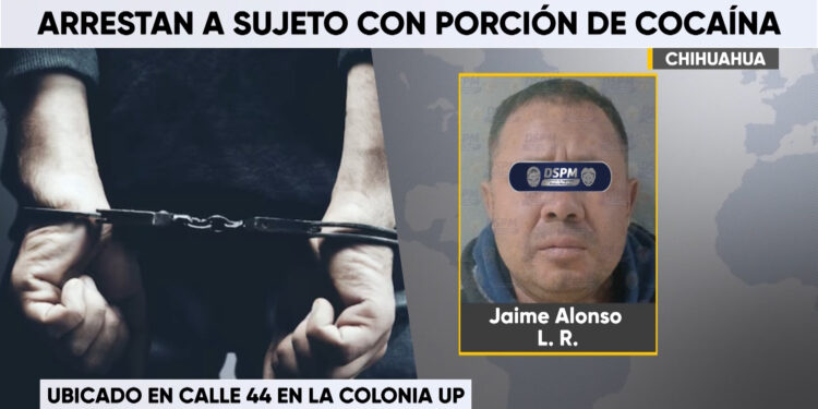 Le encuentran dosis de cocaína entre sus pertenencias