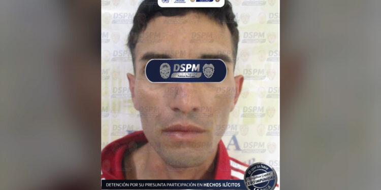 Cae sujeto por presunto asalto a tienda Oxxo