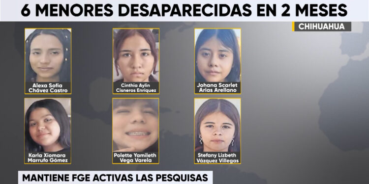 Reportan desaparición de seis adolescentes en los últimos dos meses