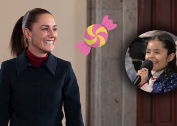 “¿Por qué quitaste los dulces?”: Niña cuestionó a Sheinbaum en la mañanera