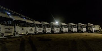 Entregan 15 nuevos camiones de basura en Chihuahua