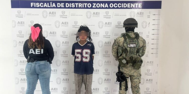 Detiene Operativo Conjunto a mujer en posesión de cristal en colonia Tierra Nueva