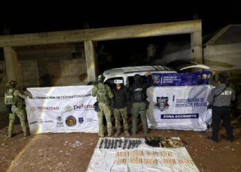 Detienen a joven en posesión de explosivos en Moris