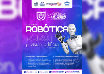 Ofrecen maestría en robótica y visión artificial para mujeres