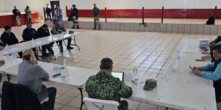 Autoridades refuerzan estrategia de seguridad en Guadalupe y Calvo