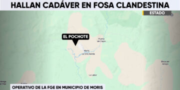 Hallan cuerpo en fosa clandestina en Moris